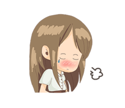 Cute Girl University sticker #7145676