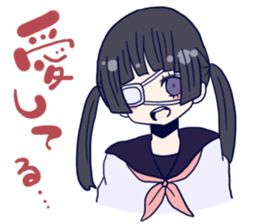menhera imouto chan 2 sticker #7145781