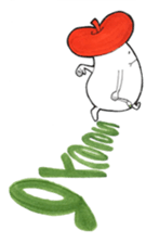 Mushroom the silent sticker #7145963