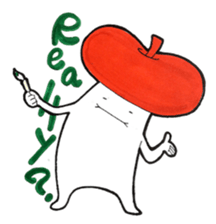 Mushroom the silent sticker #7145991