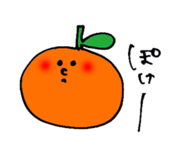 yuru mikan sticker #7146011