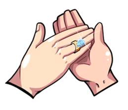 OhLiang & NomYen 's Wedding sticker #7146240