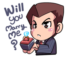 OhLiang & NomYen 's Wedding sticker #7146244