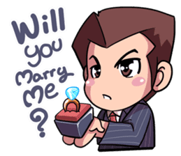 OhLiang & NomYen 's Wedding sticker #7146244