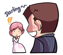 OhLiang & NomYen 's Wedding sticker #7146247