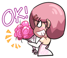 OhLiang & NomYen 's Wedding sticker #7146276