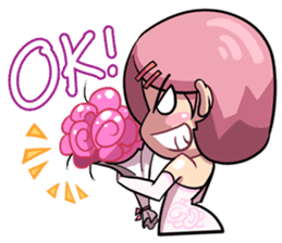 OhLiang & NomYen 's Wedding sticker #7146276