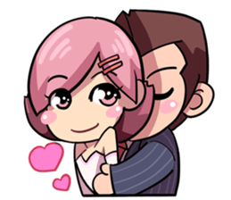 OhLiang & NomYen 's Wedding sticker #7146278