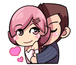 OhLiang & NomYen 's Wedding sticker #7146278