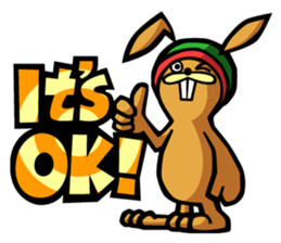 BARRY The Beanie Bunny sticker #7146363