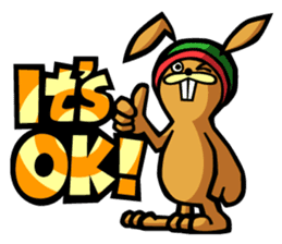 BARRY The Beanie Bunny sticker #7146363