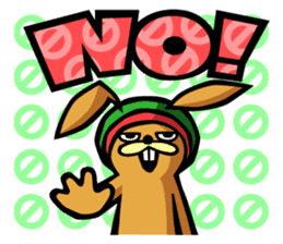 BARRY The Beanie Bunny sticker #7146375