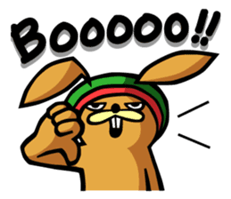 BARRY The Beanie Bunny sticker #7146385