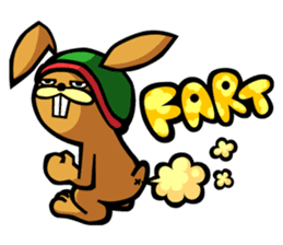 BARRY The Beanie Bunny sticker #7146390