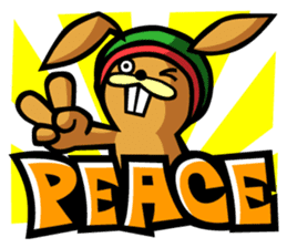 BARRY The Beanie Bunny sticker #7146399
