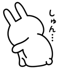 Rabbit and bear sticker. sticker #7146766