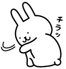 Rabbit and bear sticker. sticker #7146767