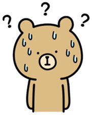 Rabbit and bear sticker. sticker #7146785