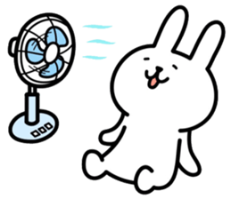 Rabbit and bear sticker. sticker #7146788