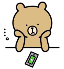 Rabbit and bear sticker. sticker #7146794