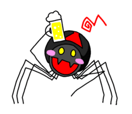 Cute? Spider Stickers sticker #7147224