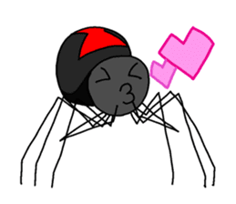 Cute? Spider Stickers sticker #7147227