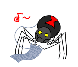 Cute? Spider Stickers sticker #7147234