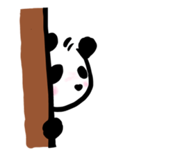 I thought so,'PANDA'. sticker #7147365