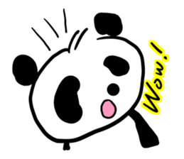 I thought so,'PANDA'. sticker #7147368