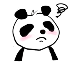I thought so,'PANDA'. sticker #7147387