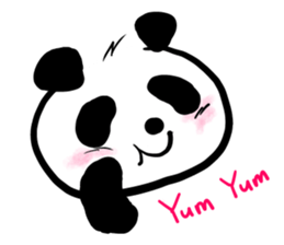 I thought so,'PANDA'. sticker #7147396
