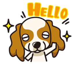 iinu - Cavalier King Charles Spaniel sticker #7147920