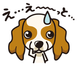iinu - Cavalier King Charles Spaniel sticker #7147923