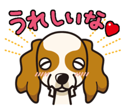 iinu - Cavalier King Charles Spaniel sticker #7147946