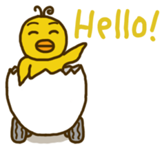 Ducky's Egg Car sticker #7148000