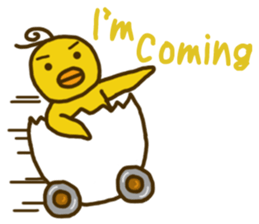 Ducky's Egg Car sticker #7148003