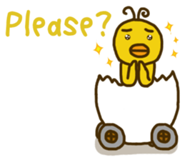 Ducky's Egg Car sticker #7148009