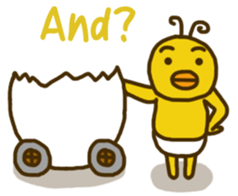 Ducky's Egg Car sticker #7148010