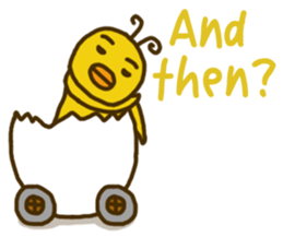 Ducky's Egg Car sticker #7148011