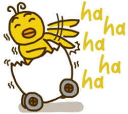 Ducky's Egg Car sticker #7148014