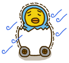 Ducky's Egg Car sticker #7148016