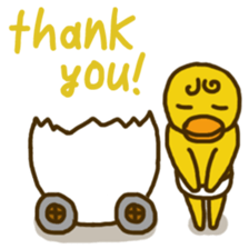 Ducky's Egg Car sticker #7148019