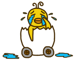 Ducky's Egg Car sticker #7148020