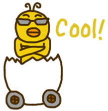 Ducky's Egg Car sticker #7148030