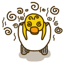 Ducky's Egg Car sticker #7148037