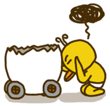 Ducky's Egg Car sticker #7148039