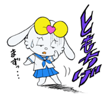 jk rabbit  pyon-chan sticker #7148312