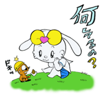 jk rabbit  pyon-chan sticker #7148319