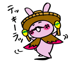hebereke usagi sticker #7148686