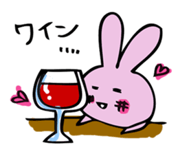 hebereke usagi sticker #7148689